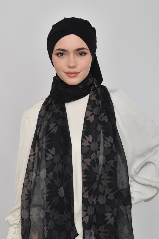 Almas Aswad - Printed Plus Crinkled Chiffon&w=300&zc=1