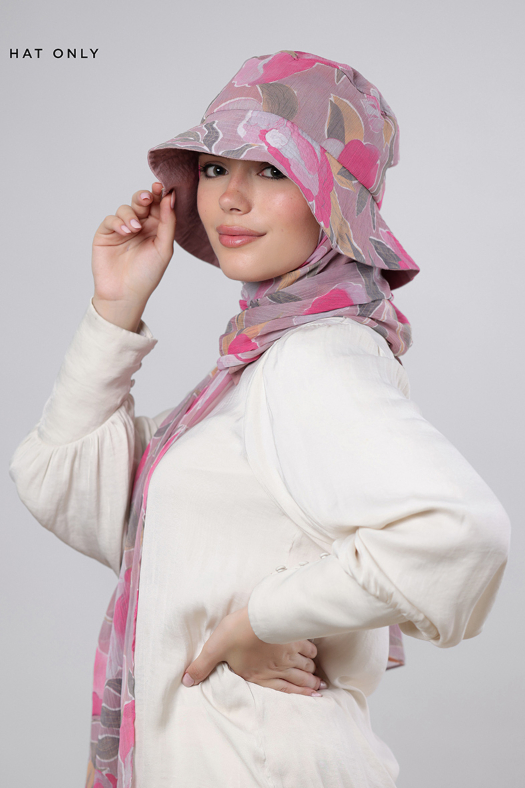 Aurora - Printed Crinkled Chiffon