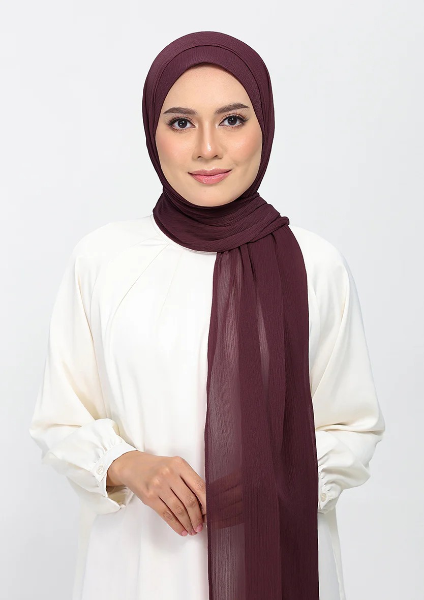 Fig - Plain Crinkled Chiffon&w=300&zc=1