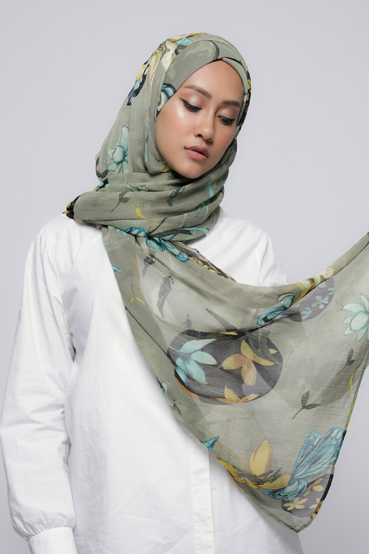 Love Is In The Air - Crinkled Chiffon