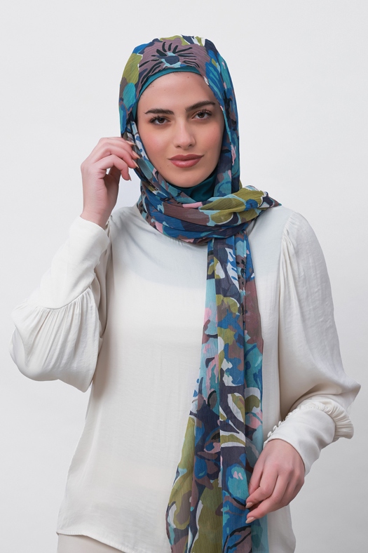 Faith - Printed Crinkled Chiffon&w=300&zc=1