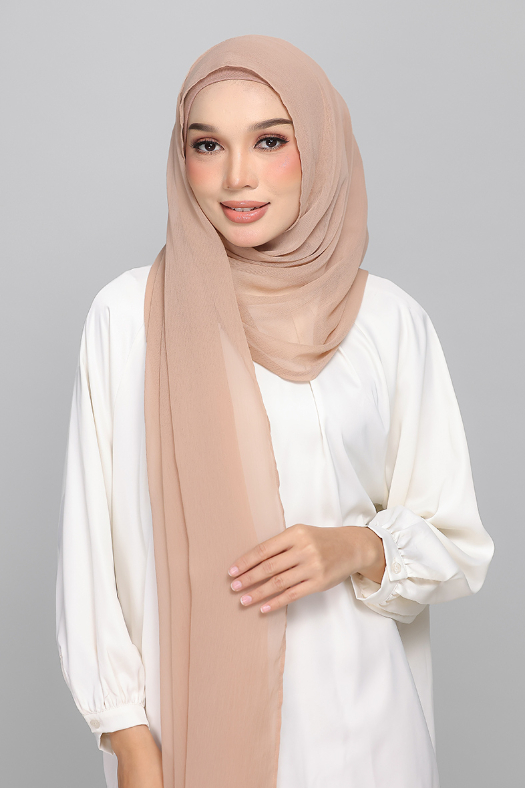 Warm Taupe - BASICS Plain Lite Chiffon&w=300&zc=1