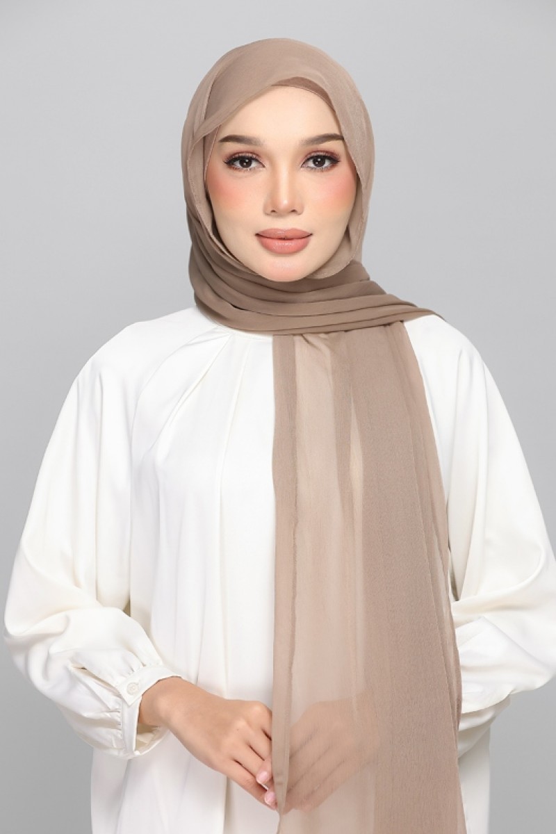 Ginger Snap - BASICS Plain Lite Chiffon