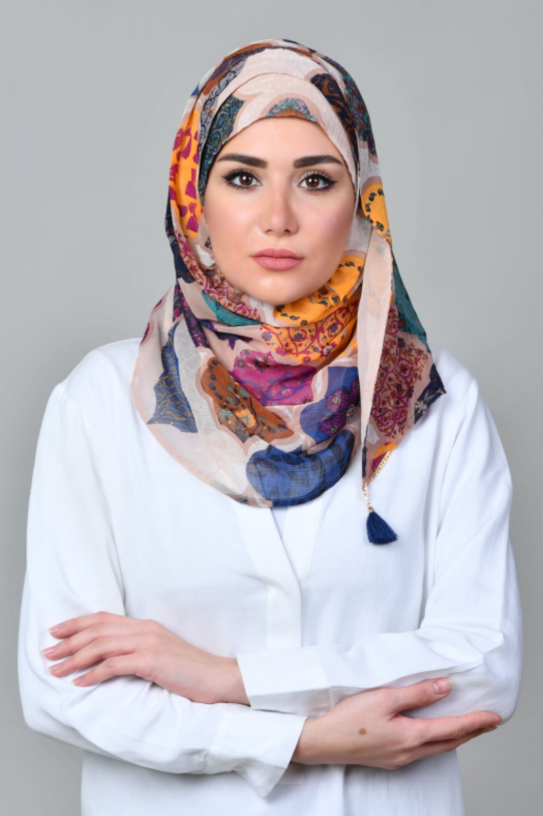 Dunyazad Beige - Capshawl