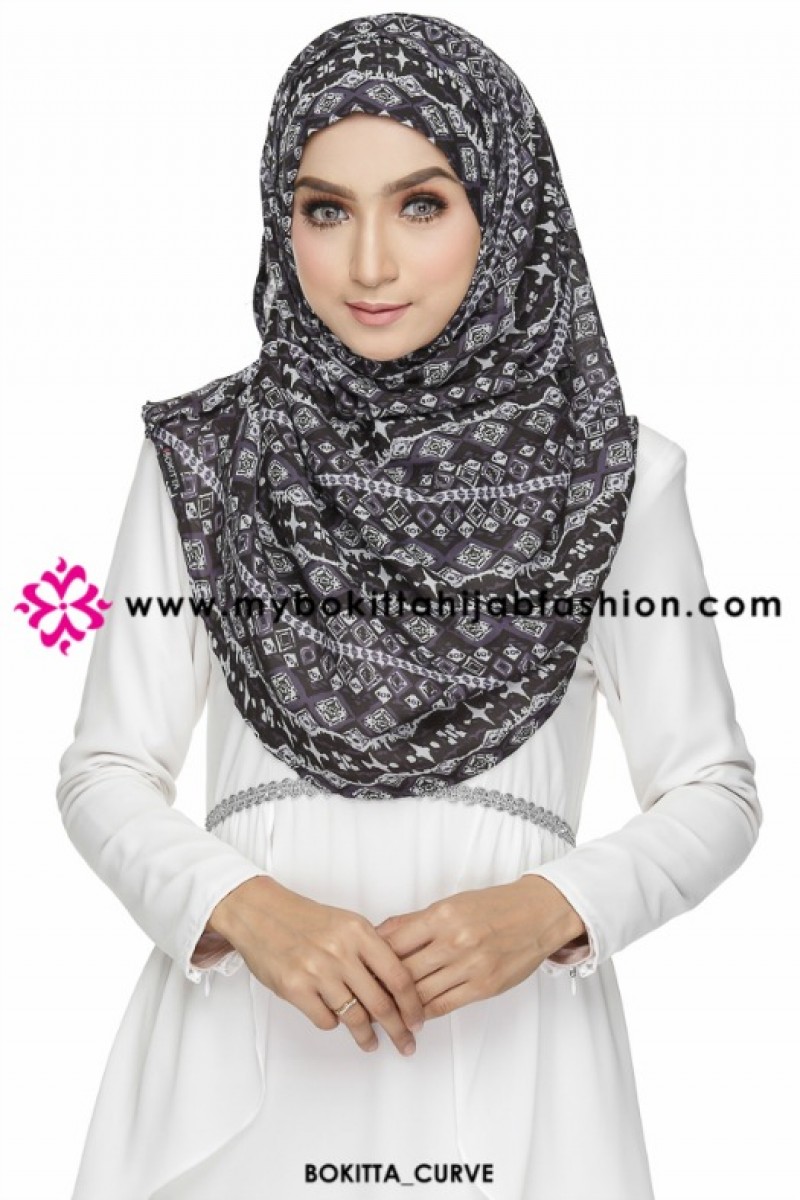 ET - Printed Chiffon Drape