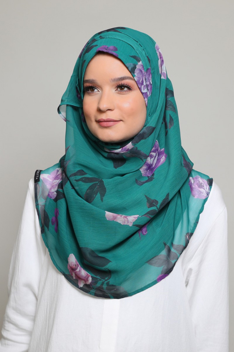 Fawaniah - Printed Smooth Chiffon