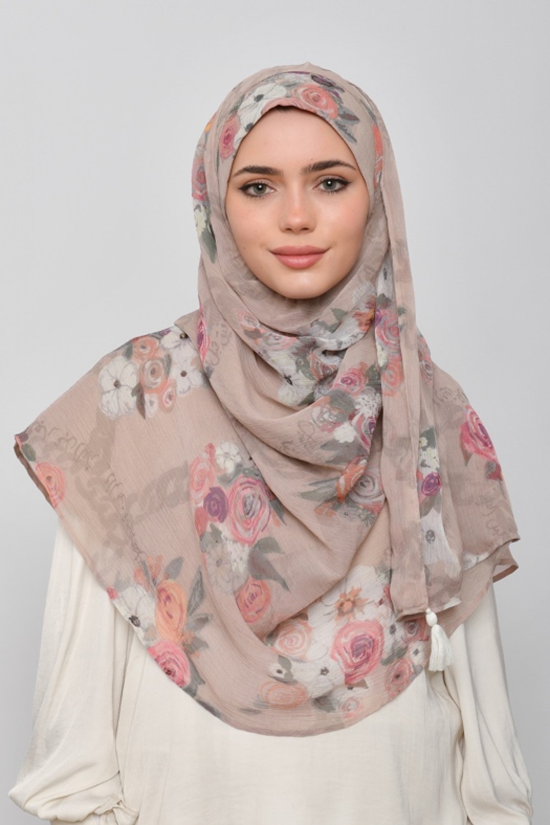 Jari Wa Dari - Printed Crinkled Chiffon