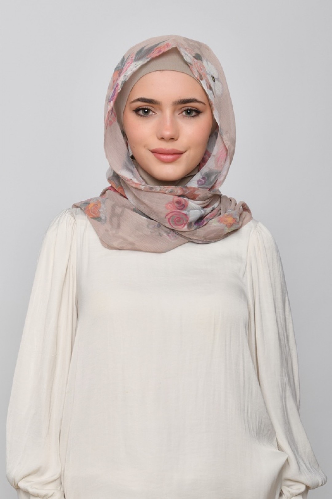 Jari Wa Dari - Printed Crinkled Chiffon