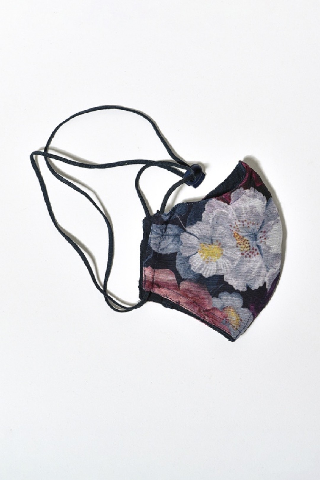 Rahma - Printed Crinkled Chiffon - Face Mask