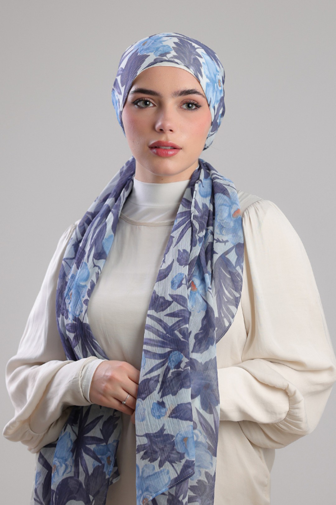 Mirage - Printed Plus Crinkled Chiffon