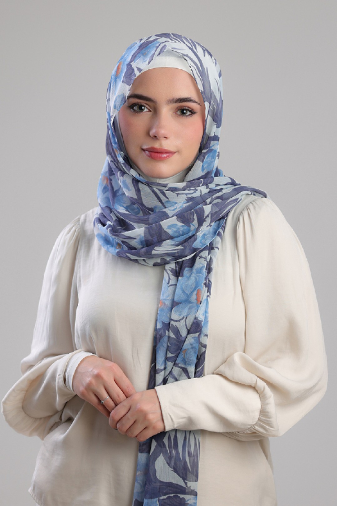 Mirage - Printed Plus Crinkled Chiffon
