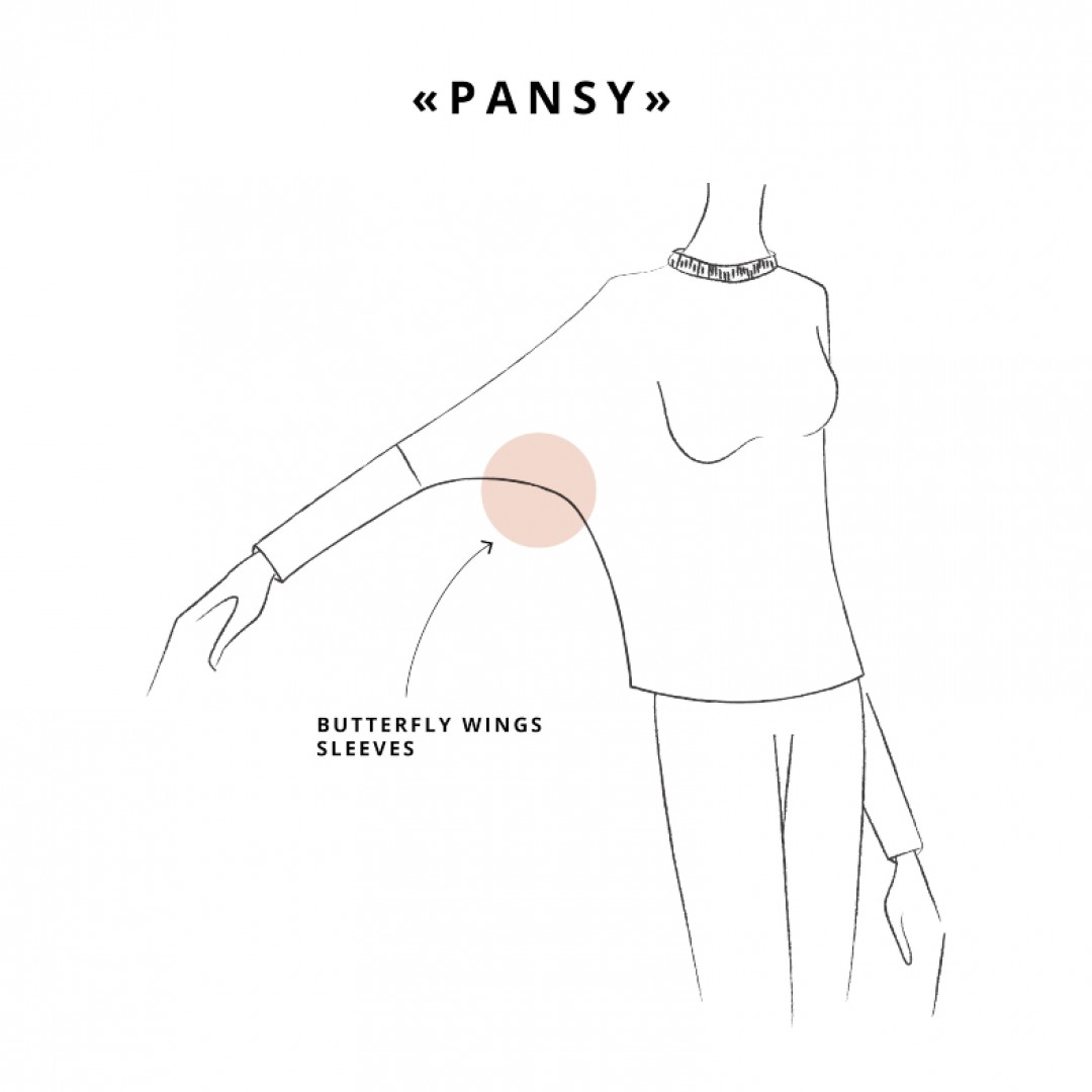 Pansy Long - Good Vibes (White)