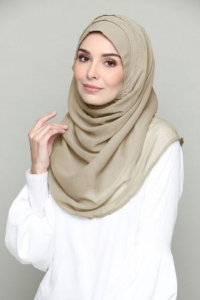 Aluminium - Plain Chiffon