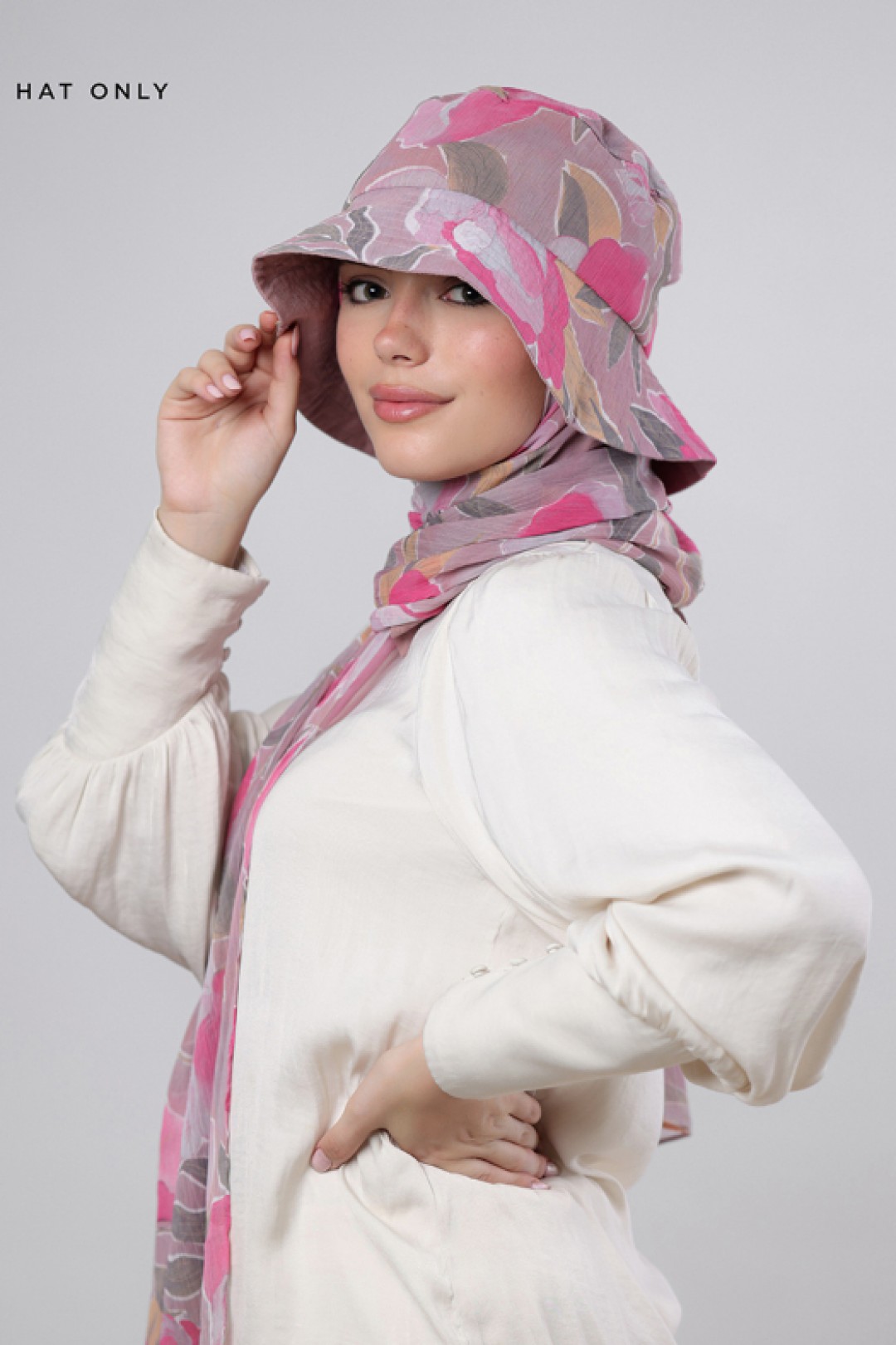 Aurora - Printed Crinkled Chiffon