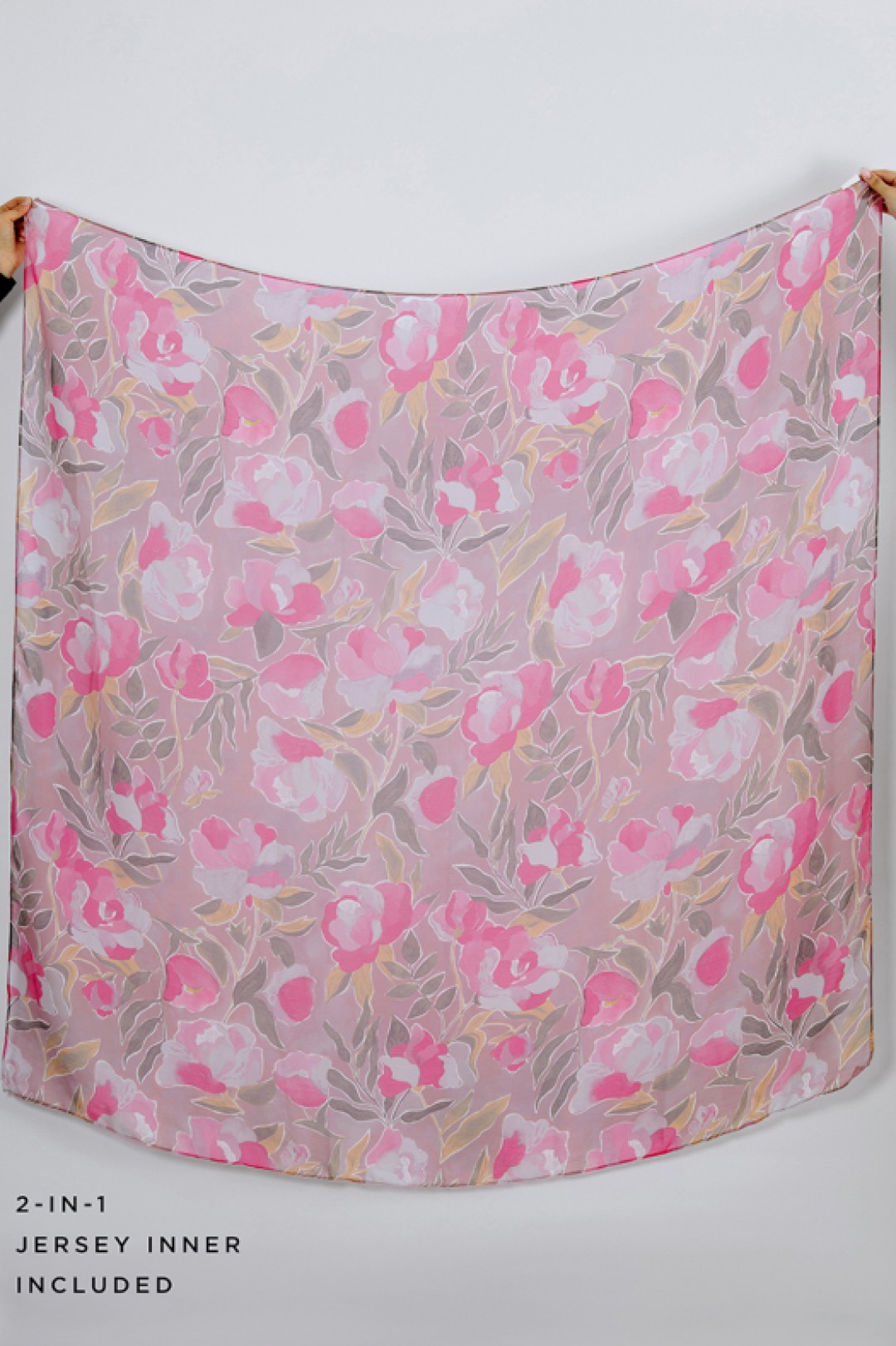 Aurora - Printed Crinkled Chiffon