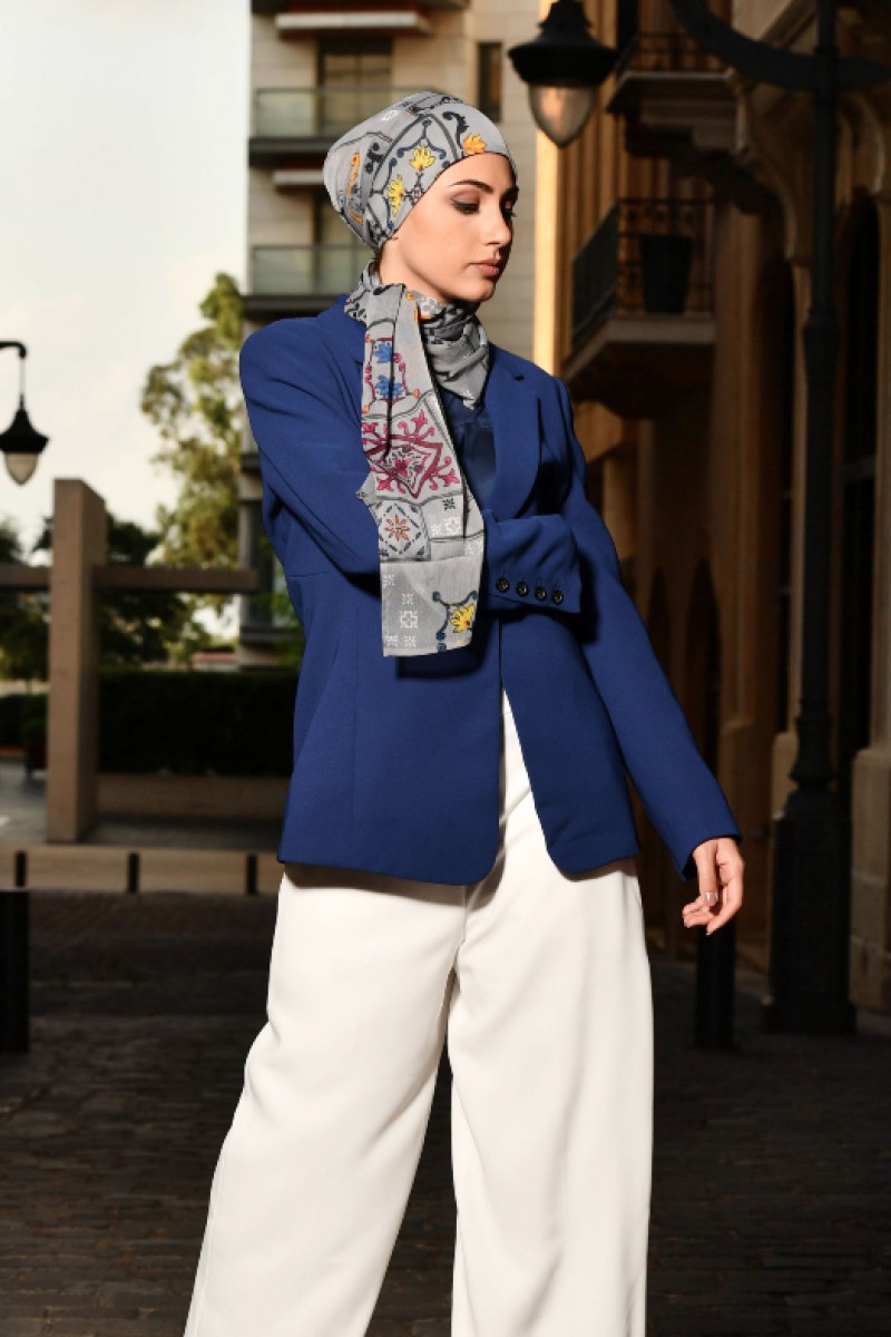 Barocco - Printed Crinkled Chiffon