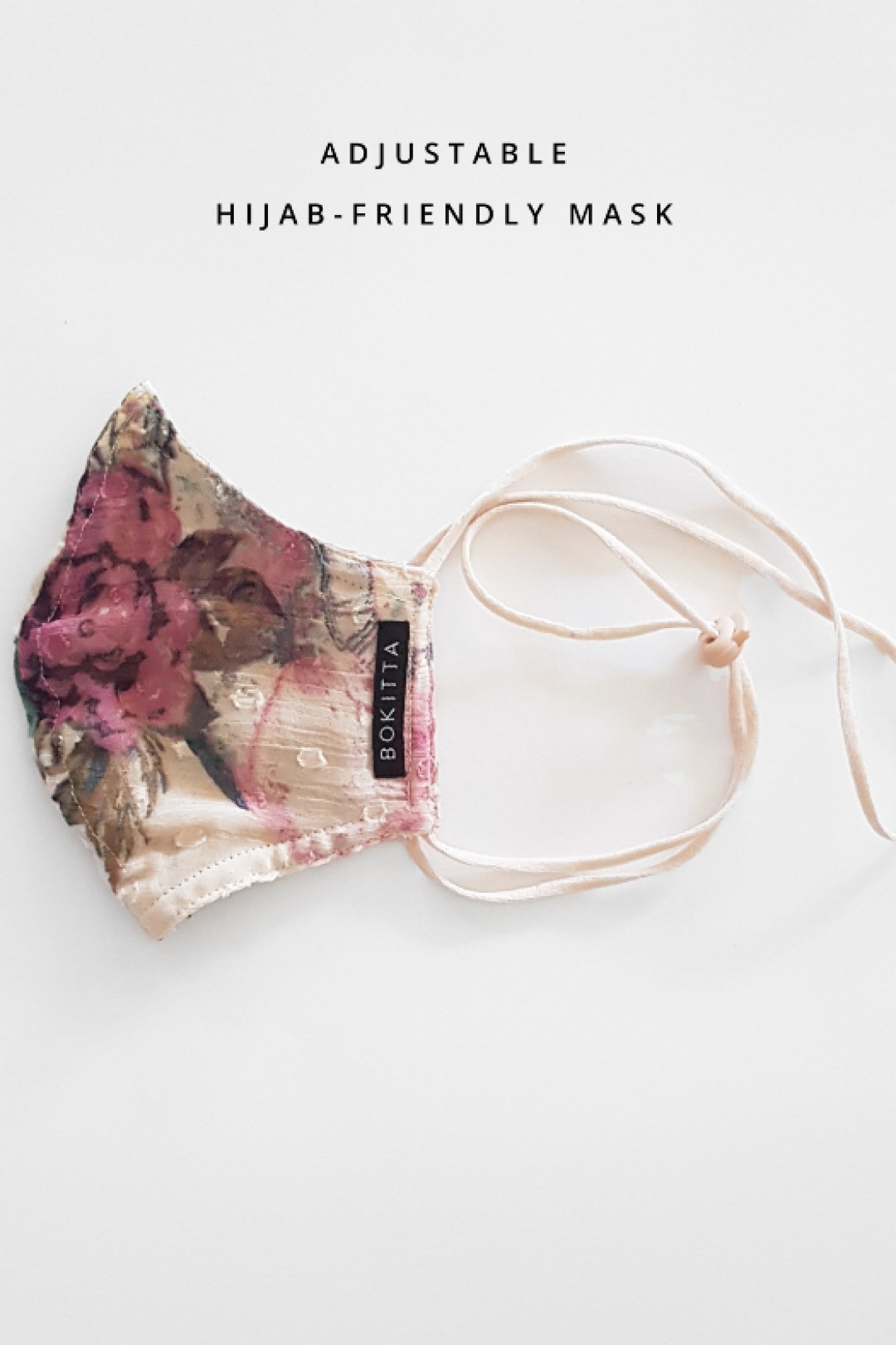 Blast From The Past - Mosaic Butti Chiffon - Face Mask