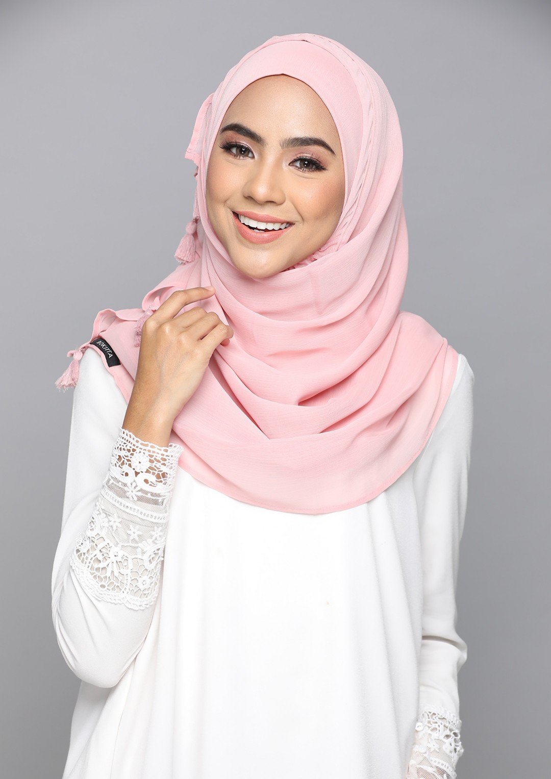 Blush - Plain Smooth Chiffon