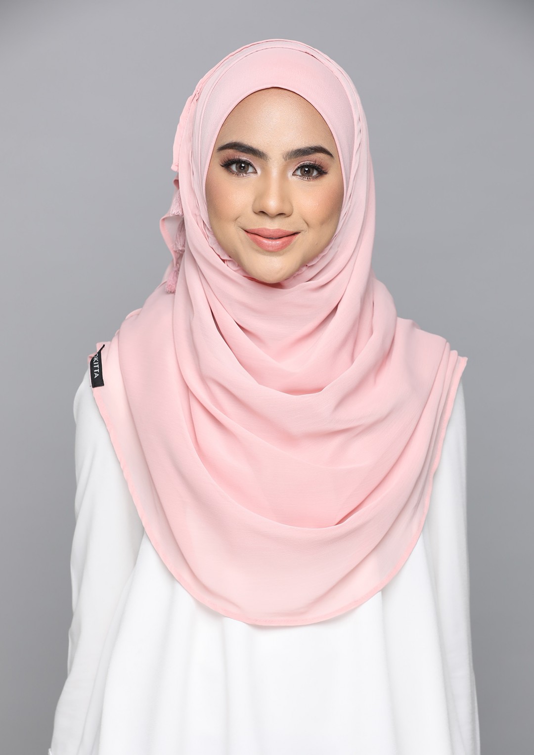 Blush - Plain Smooth Chiffon