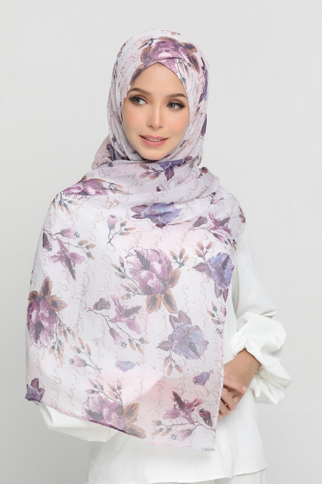 Bokitta Story - Printed Crinkled Chiffon