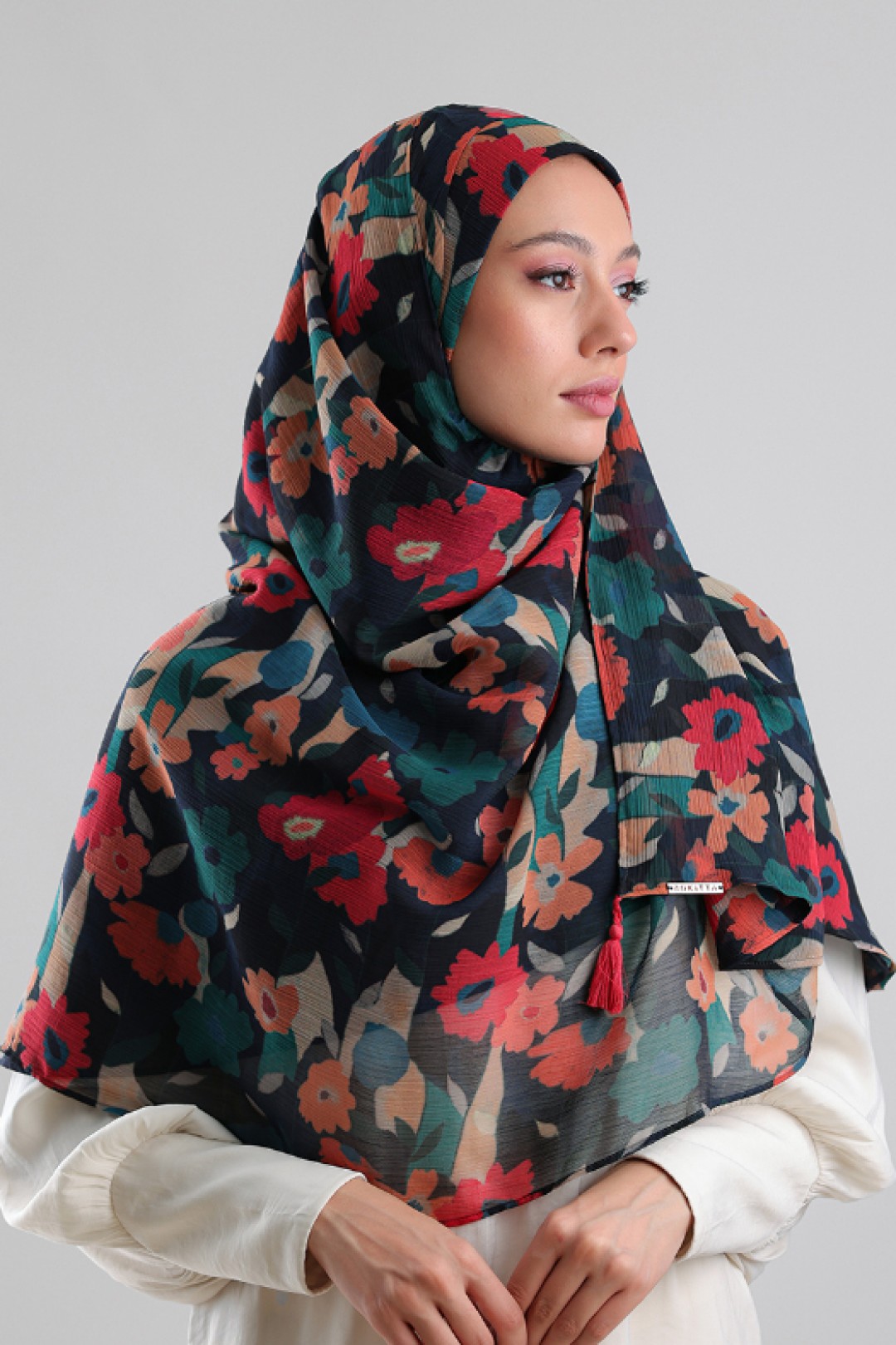 Botanique - Printed Plus Crinkled Chiffon