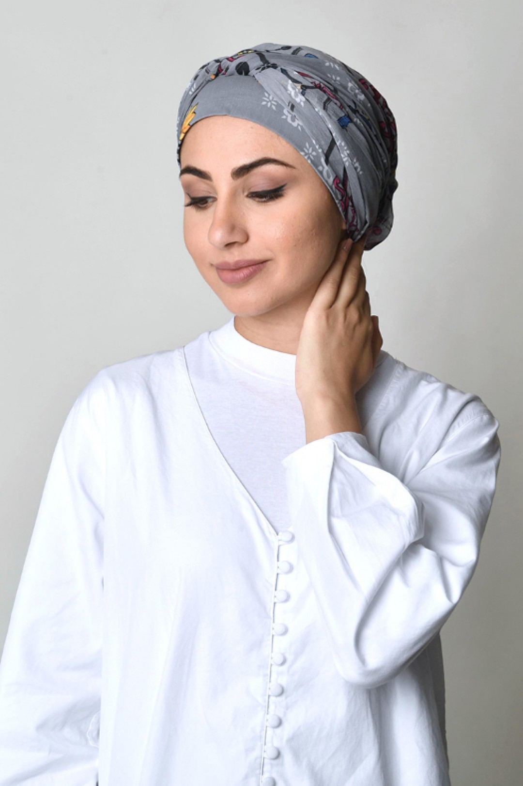 Barocco - Printed Crinkled Chiffon