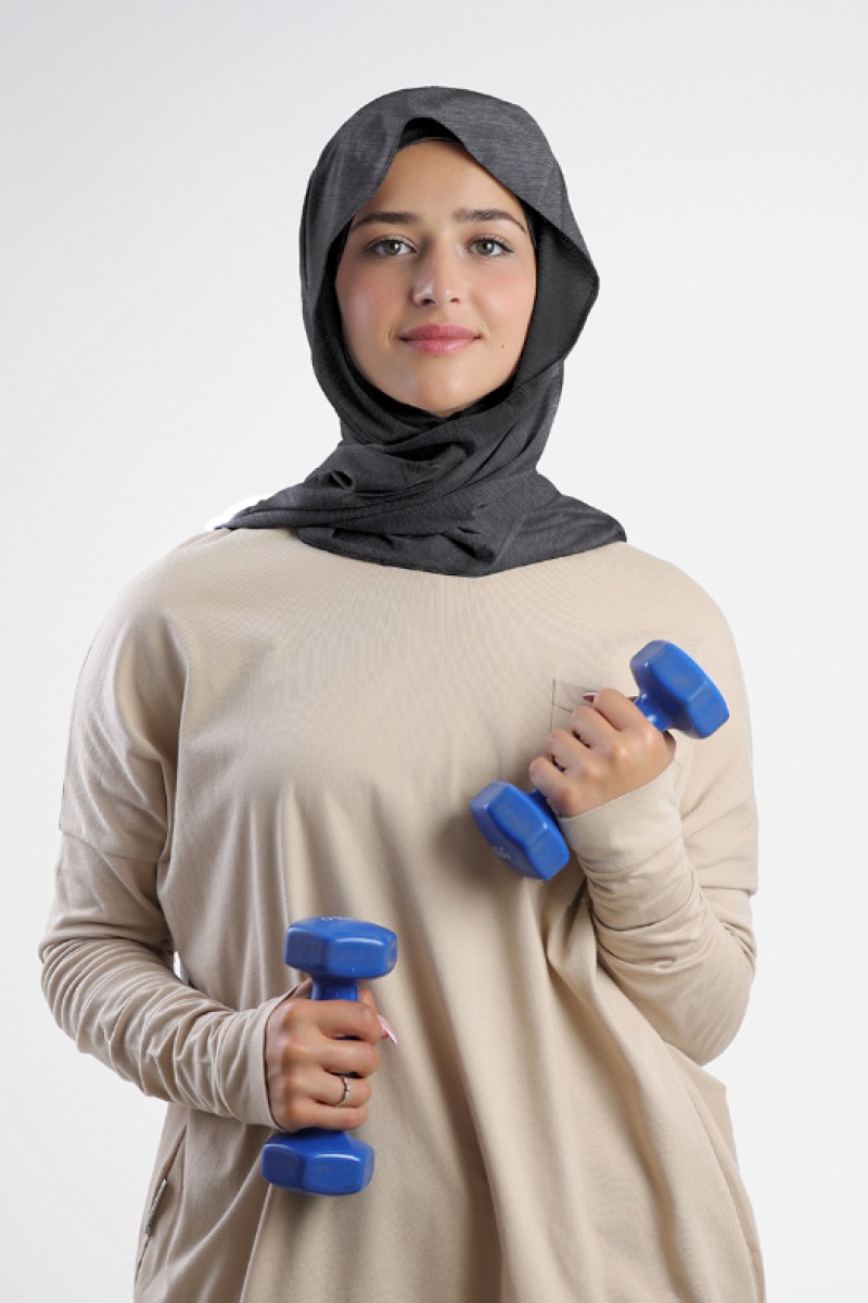 Capshawl Sports - Plain Heather Functional Mesh