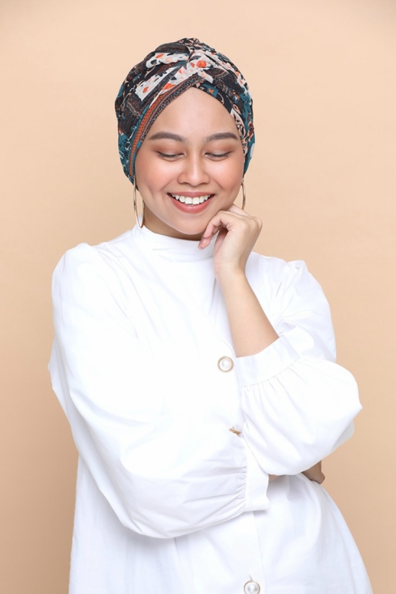 Shahrayar Orange - Mini's & Capshawl