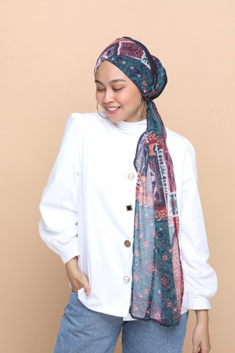 Shahrayar Red - Capshawl