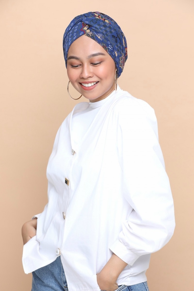 Sindibad Blue - Capshawl