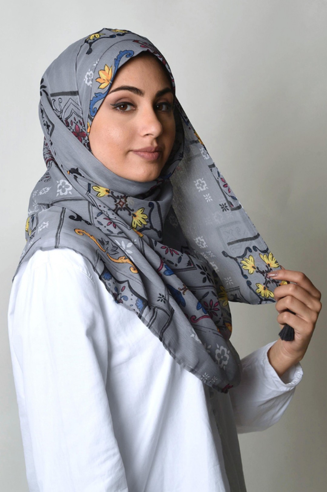 Barocco - Printed Crinkled Chiffon