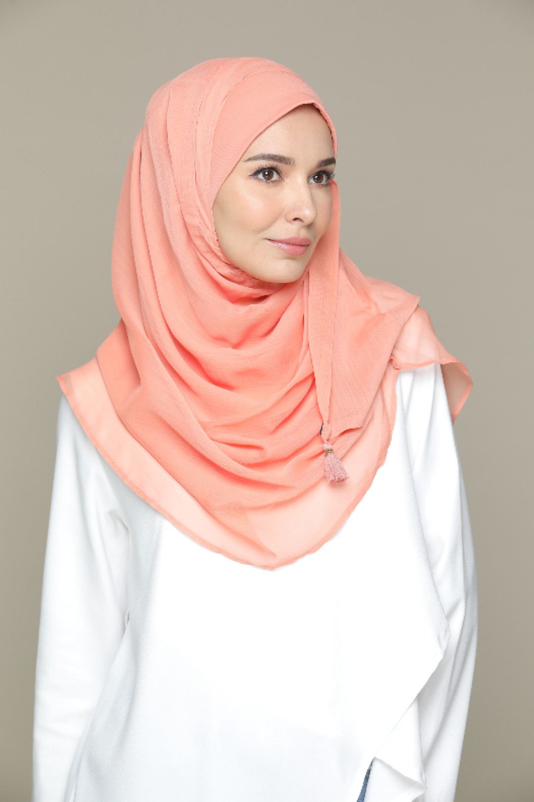 Canyon Clay - Plain Smooth Chiffon