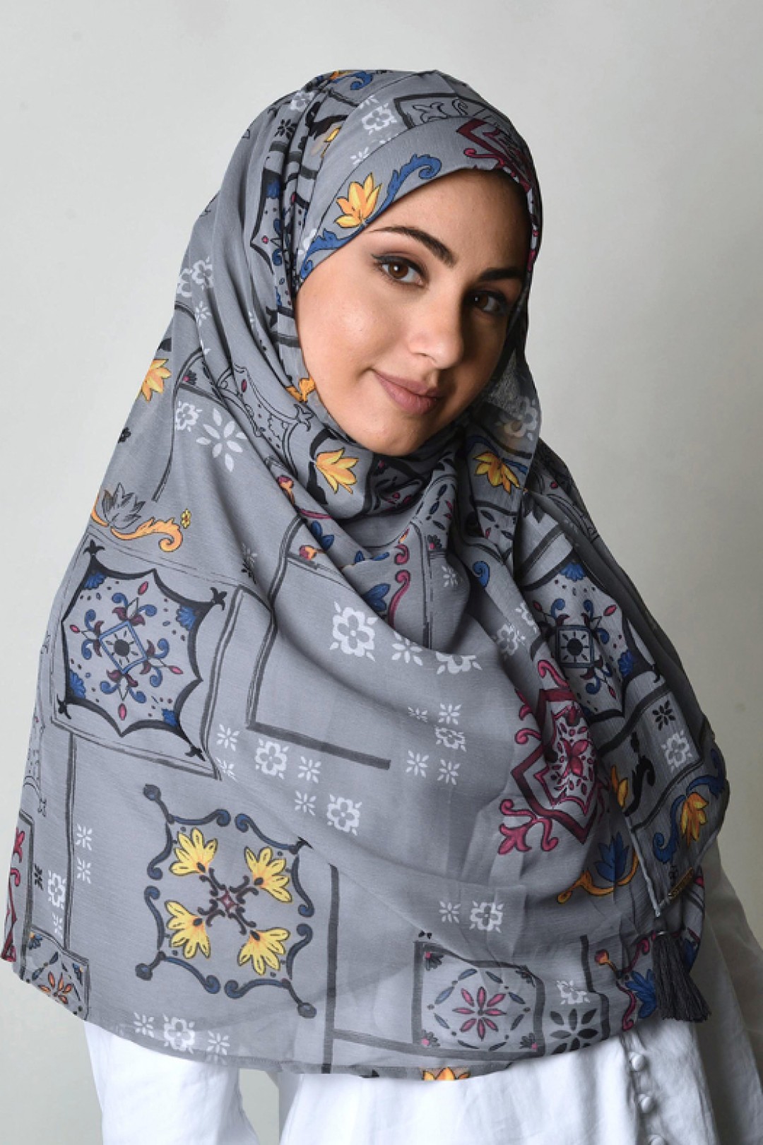 Barocco - Printed Crinkled Chiffon