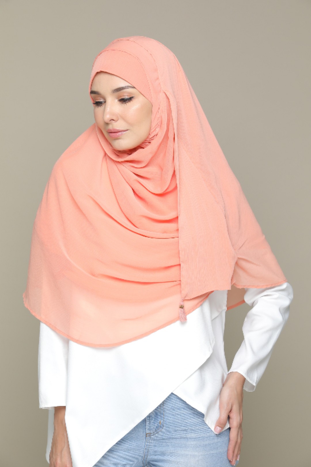 Canyon Clay - Plain Smooth Chiffon