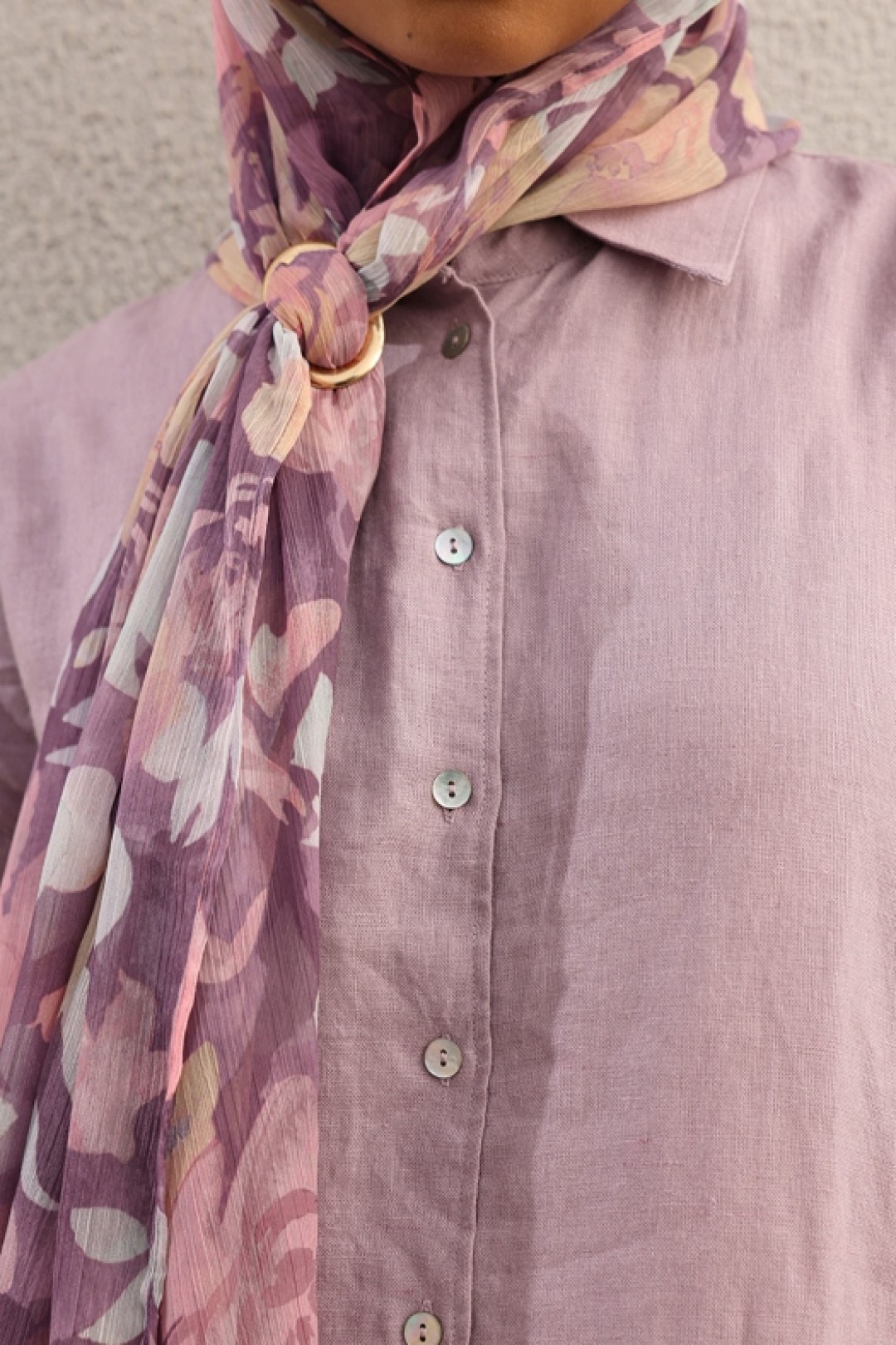 Lilac - Plain Premium Linen