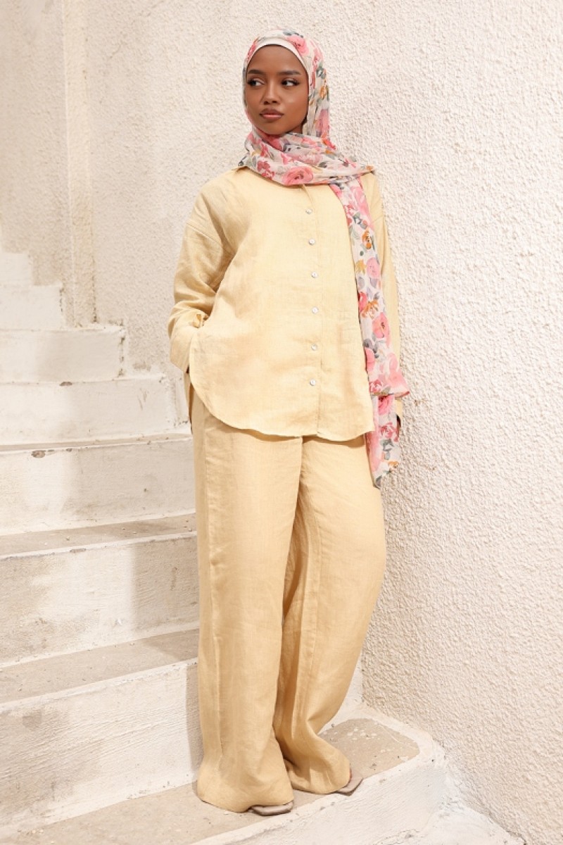 Butter - Plain Premium Linen
