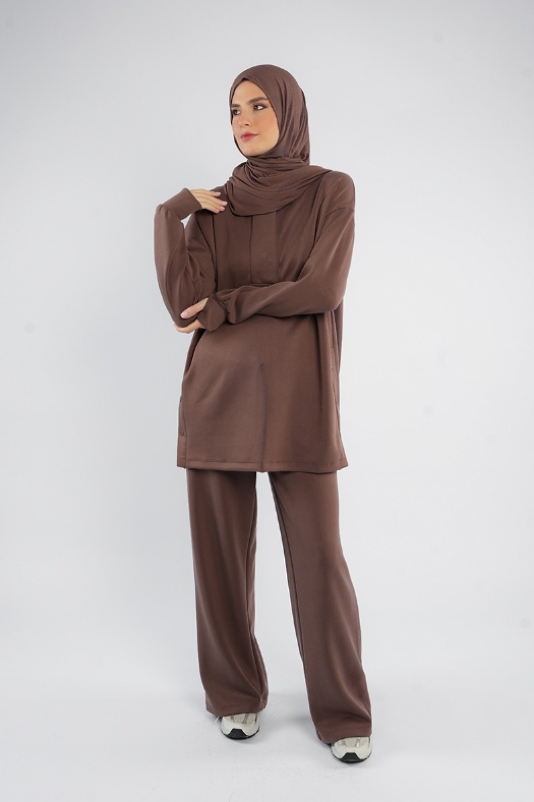 2-Piece Lounge Set - Half-Snap Modal