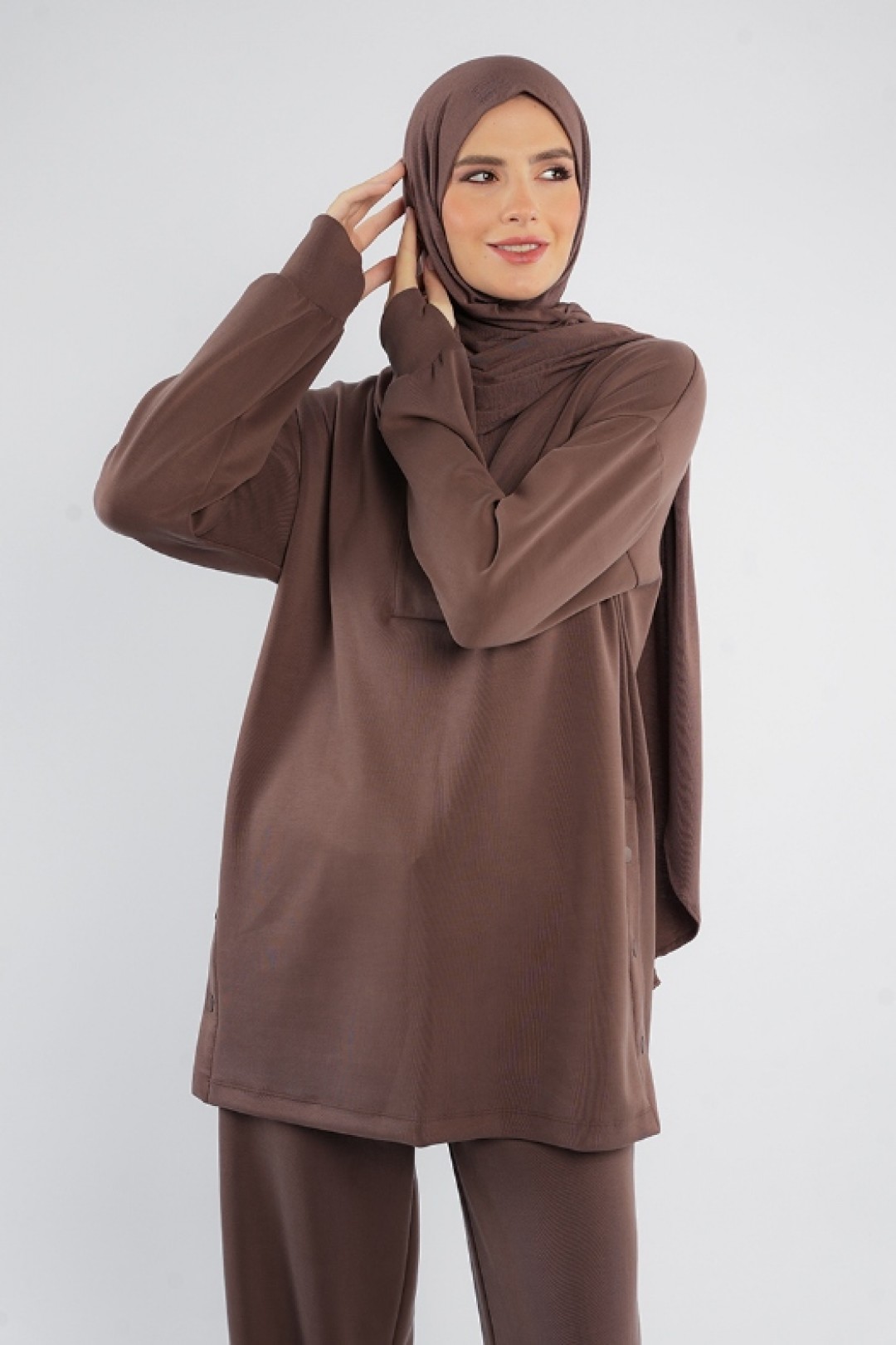 2-Piece Lounge Set - Half-Snap Modal