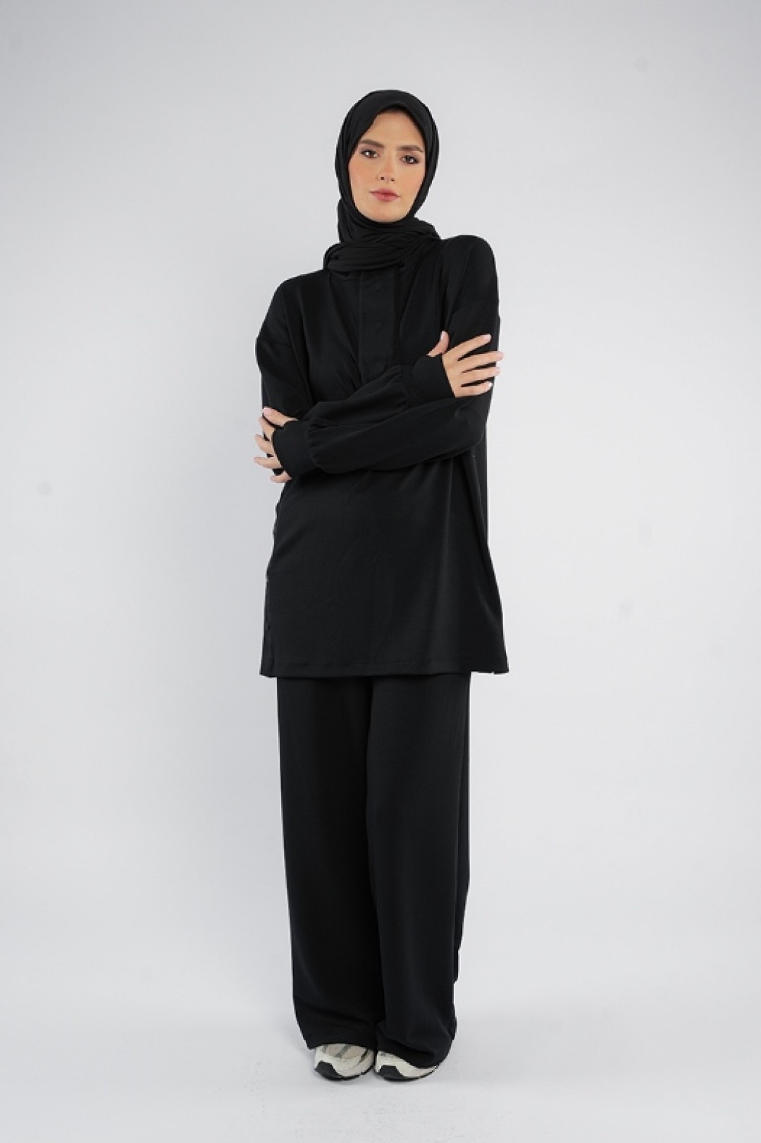 2-Piece Lounge Set - Half-Snap Modal