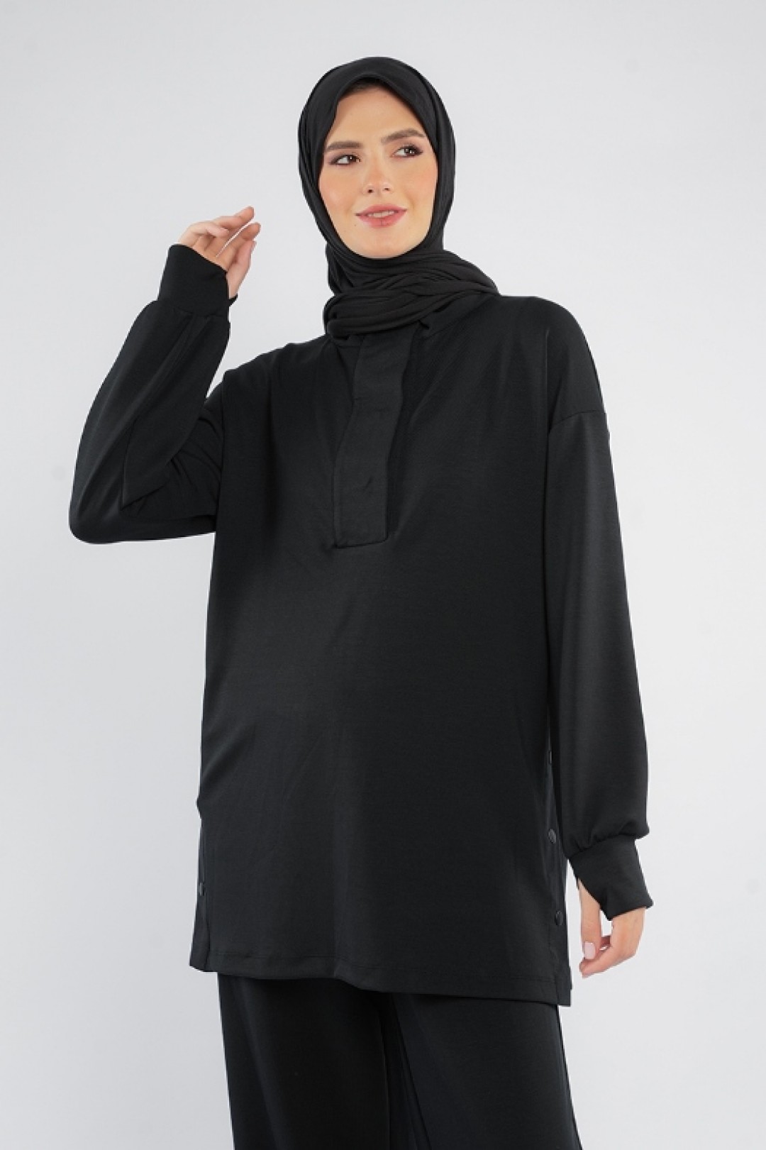 2-Piece Lounge Set - Half-Snap Modal