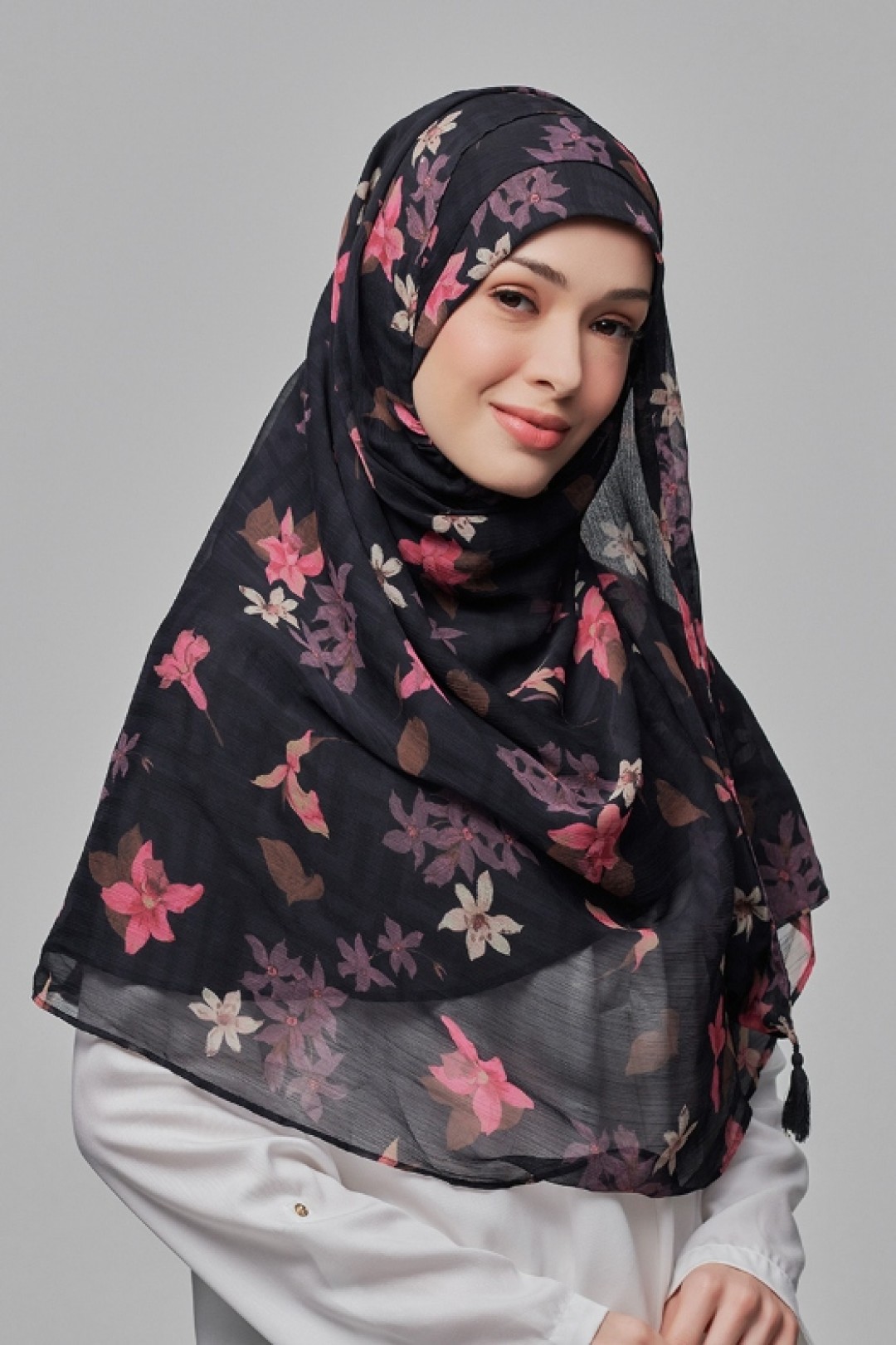 Daffodil - Printed Crinkled Chiffon
