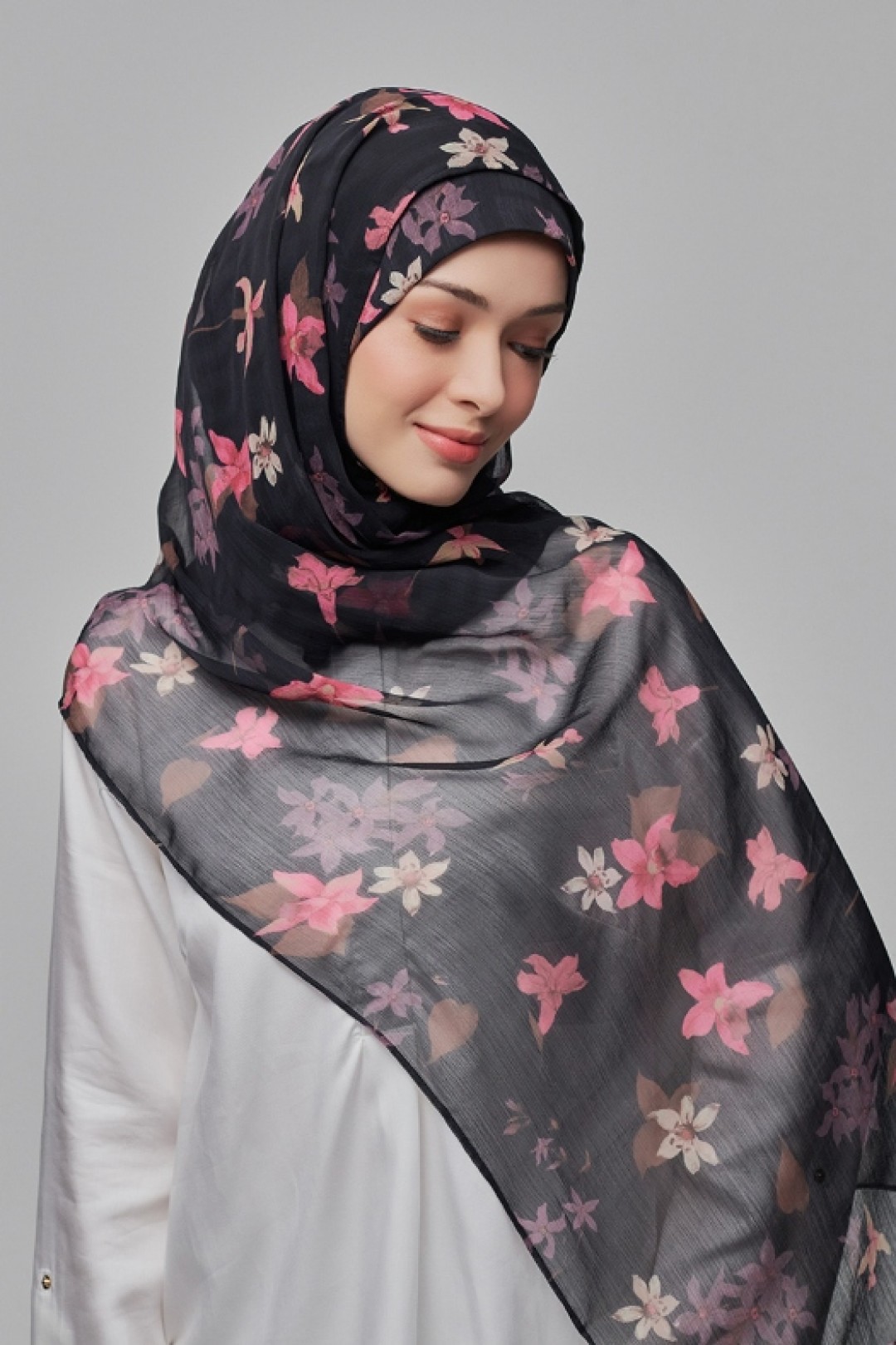 Daffodil - Printed Crinkled Chiffon
