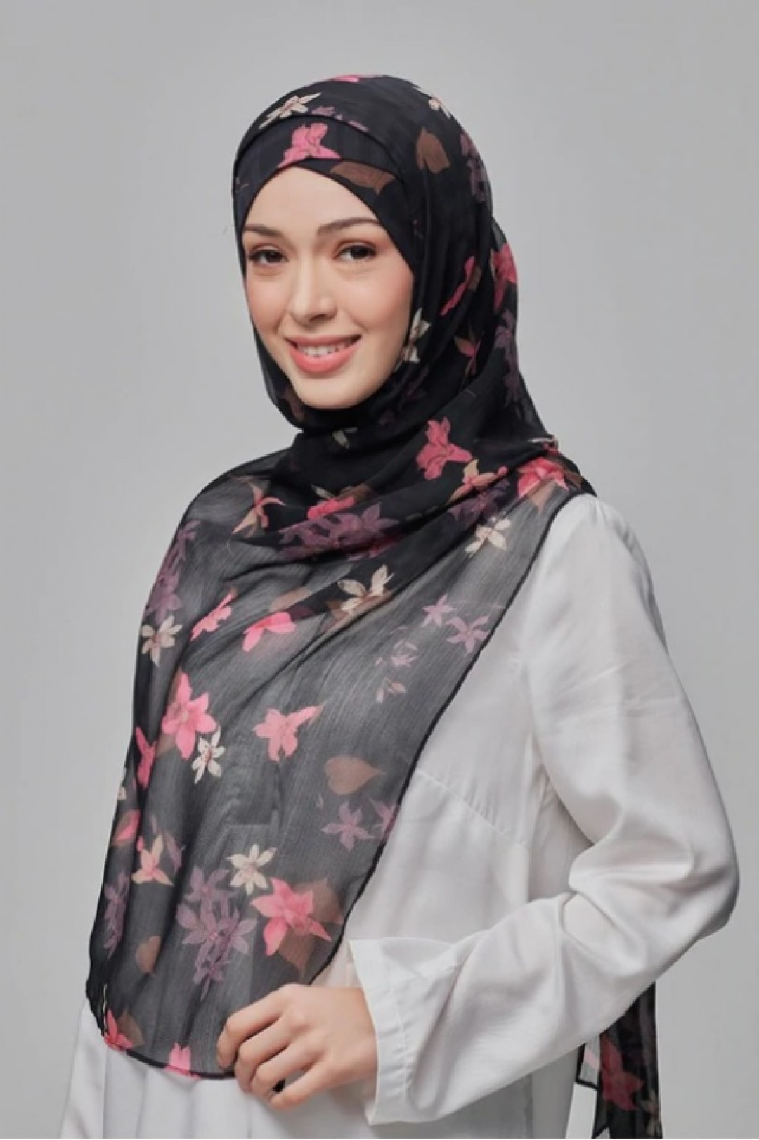 Daffodil - Printed Crinkled Chiffon