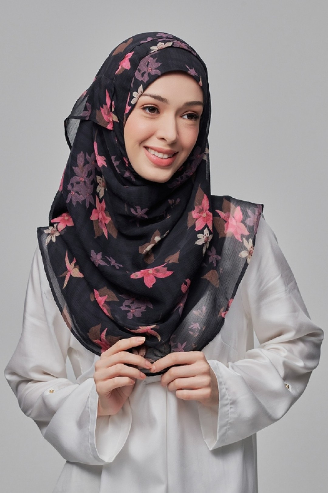 Daffodil - Printed Crinkled Chiffon