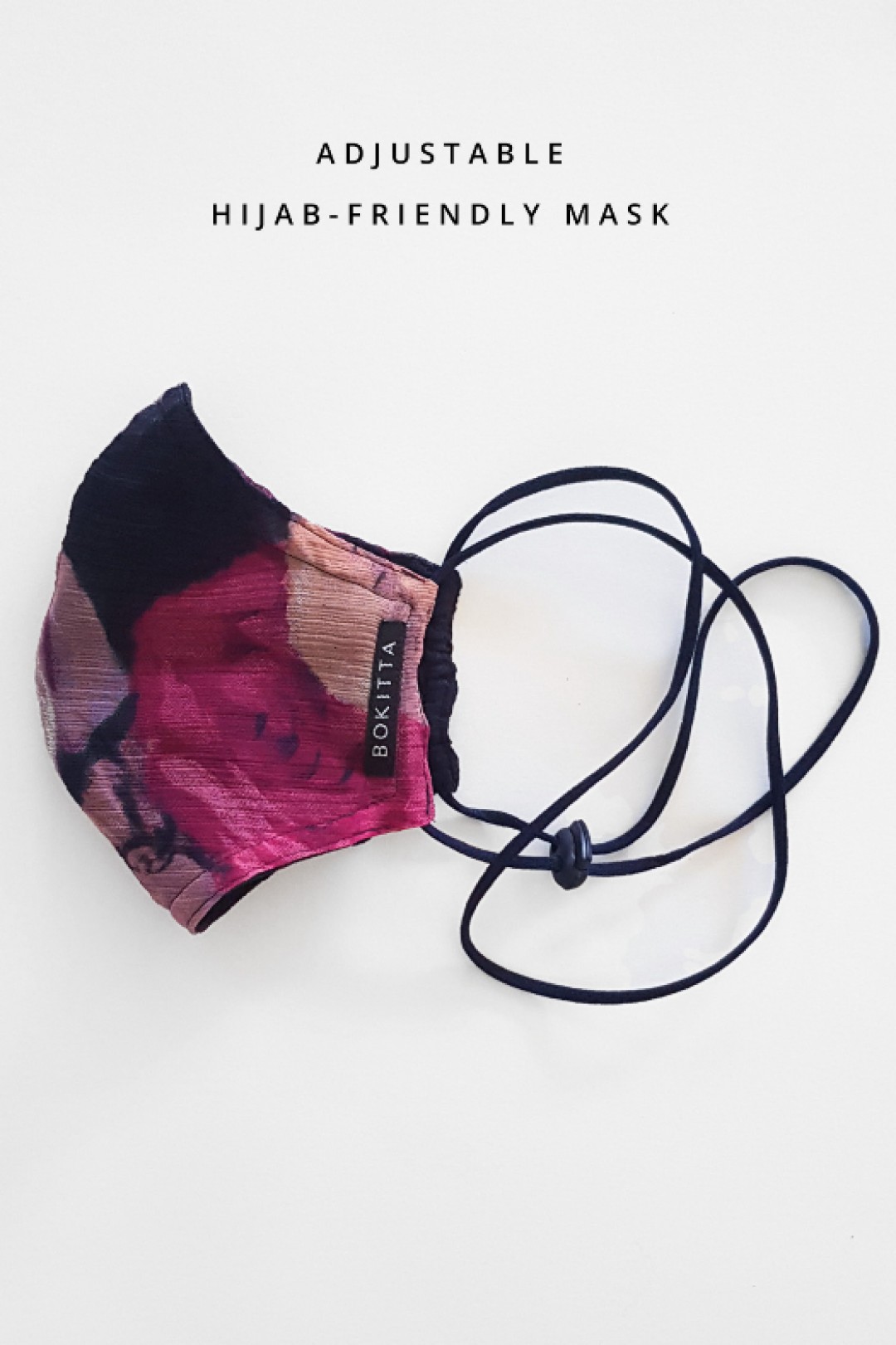Drawover - Crinkled Chiffon - Face Mask