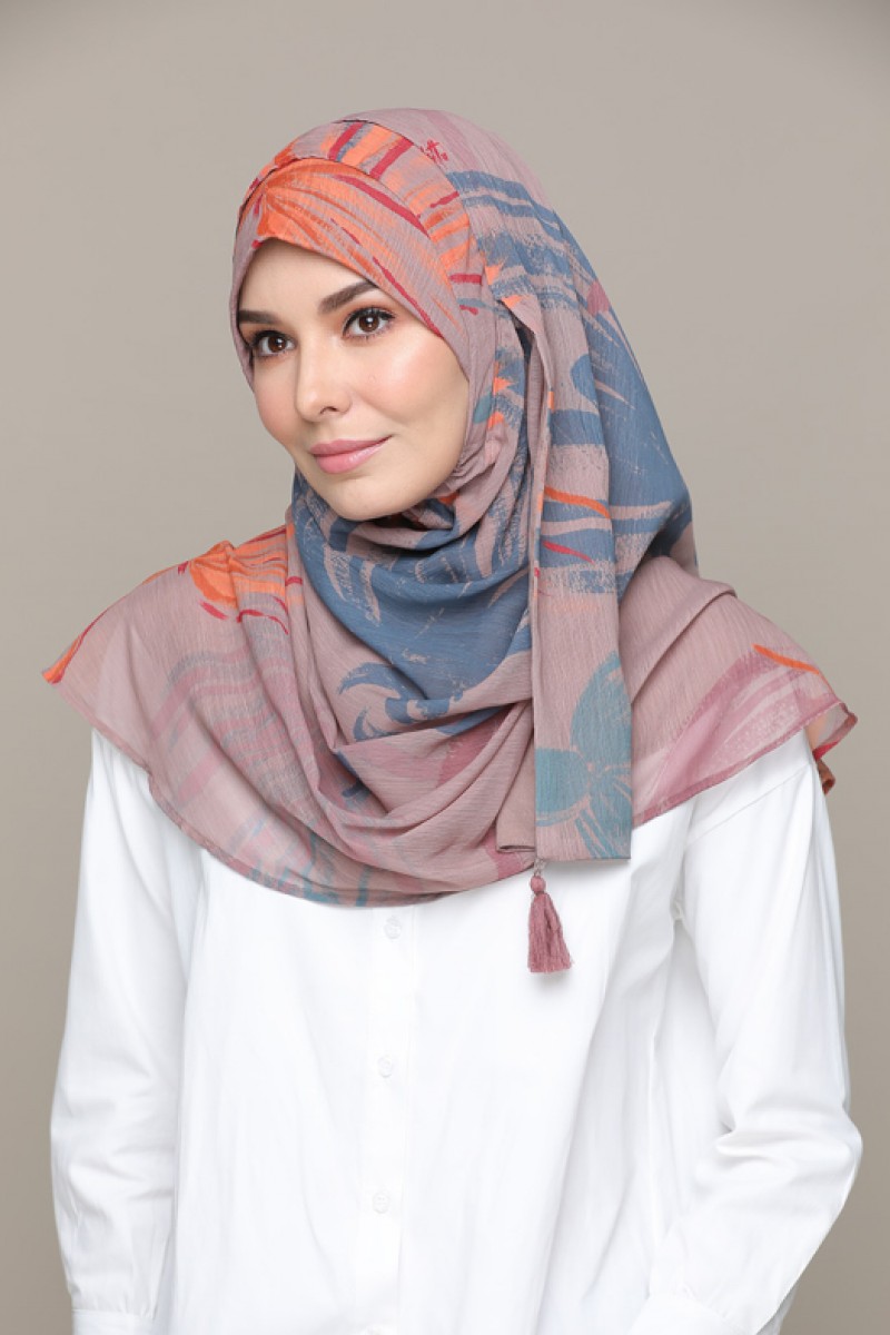 Dulcet Rose – Printed HD Smooth Chiffon