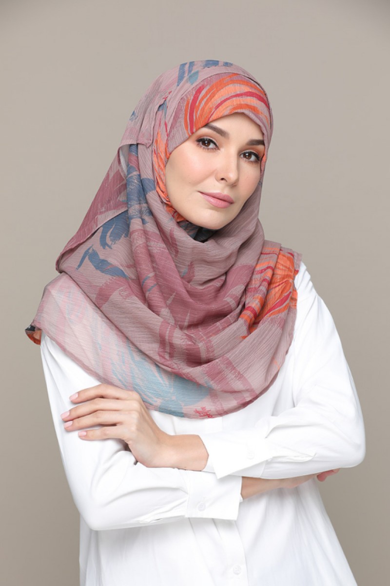 Dulcet Rose – Printed HD Smooth Chiffon
