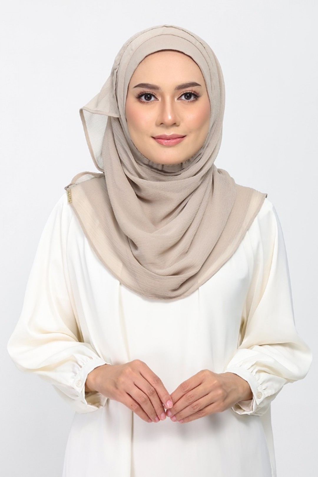 Dune - Plain Crinkled Chiffon