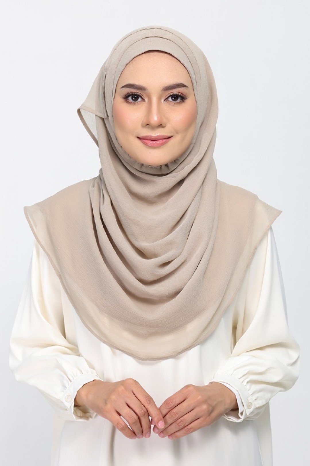 Dune - Plain Crinkled Chiffon