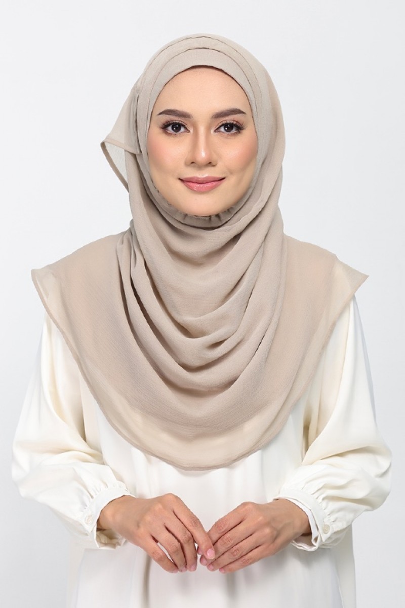 Dune - Plain Crinkled Chiffon